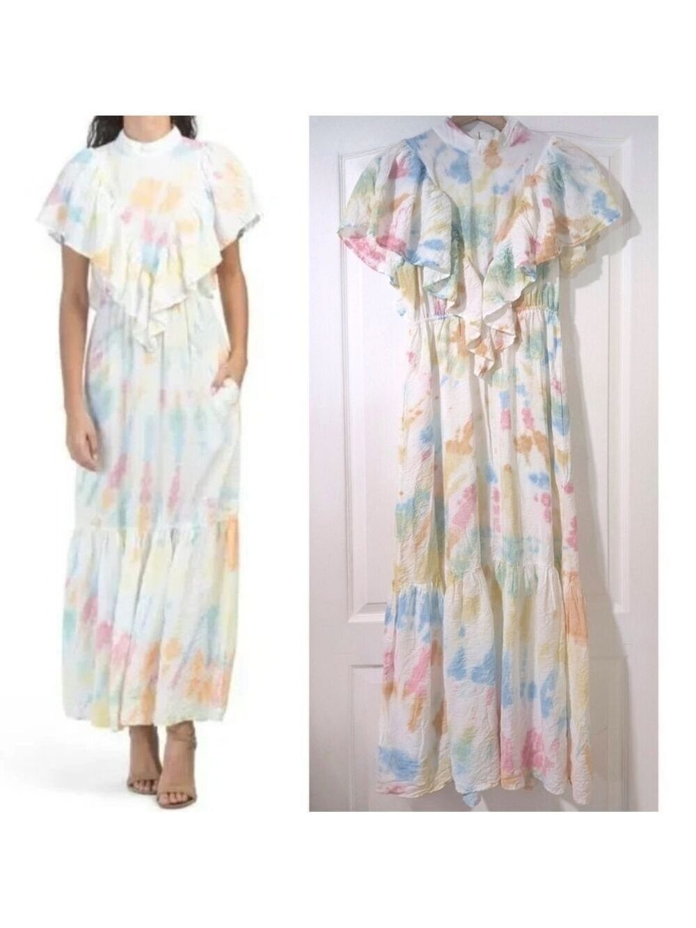 Young Fabulous & Broke | Cruz Tie-dye Maxi Dress